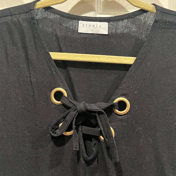 Steele brand black pullover dress - Picture 2 of 10